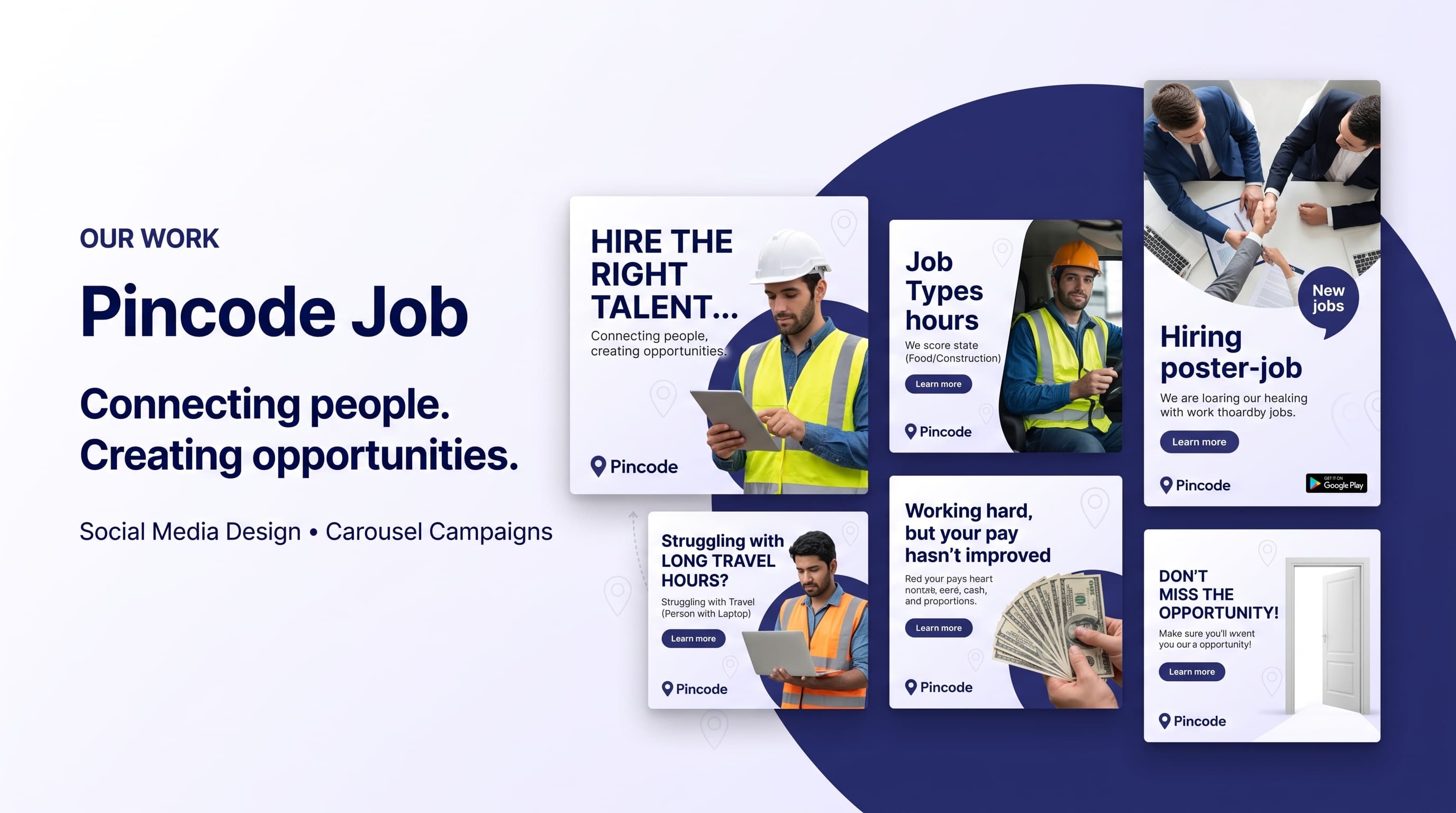 Pincode Job - Jobs & Recruitment Case Study Rankraze