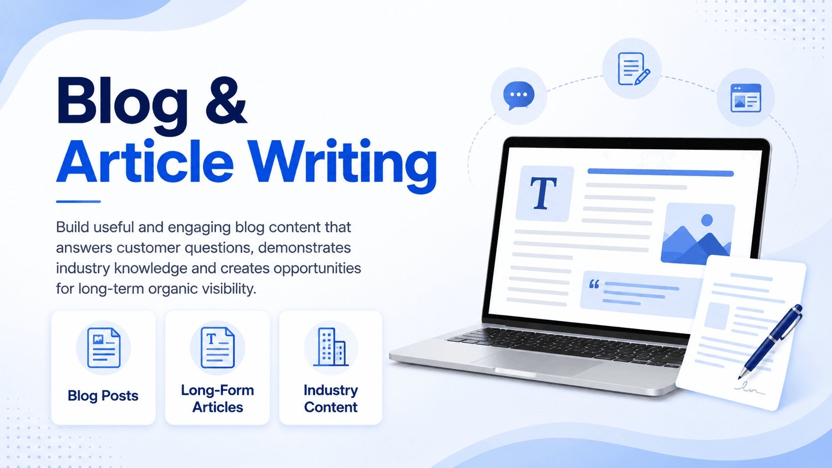 Blog & Article Writing