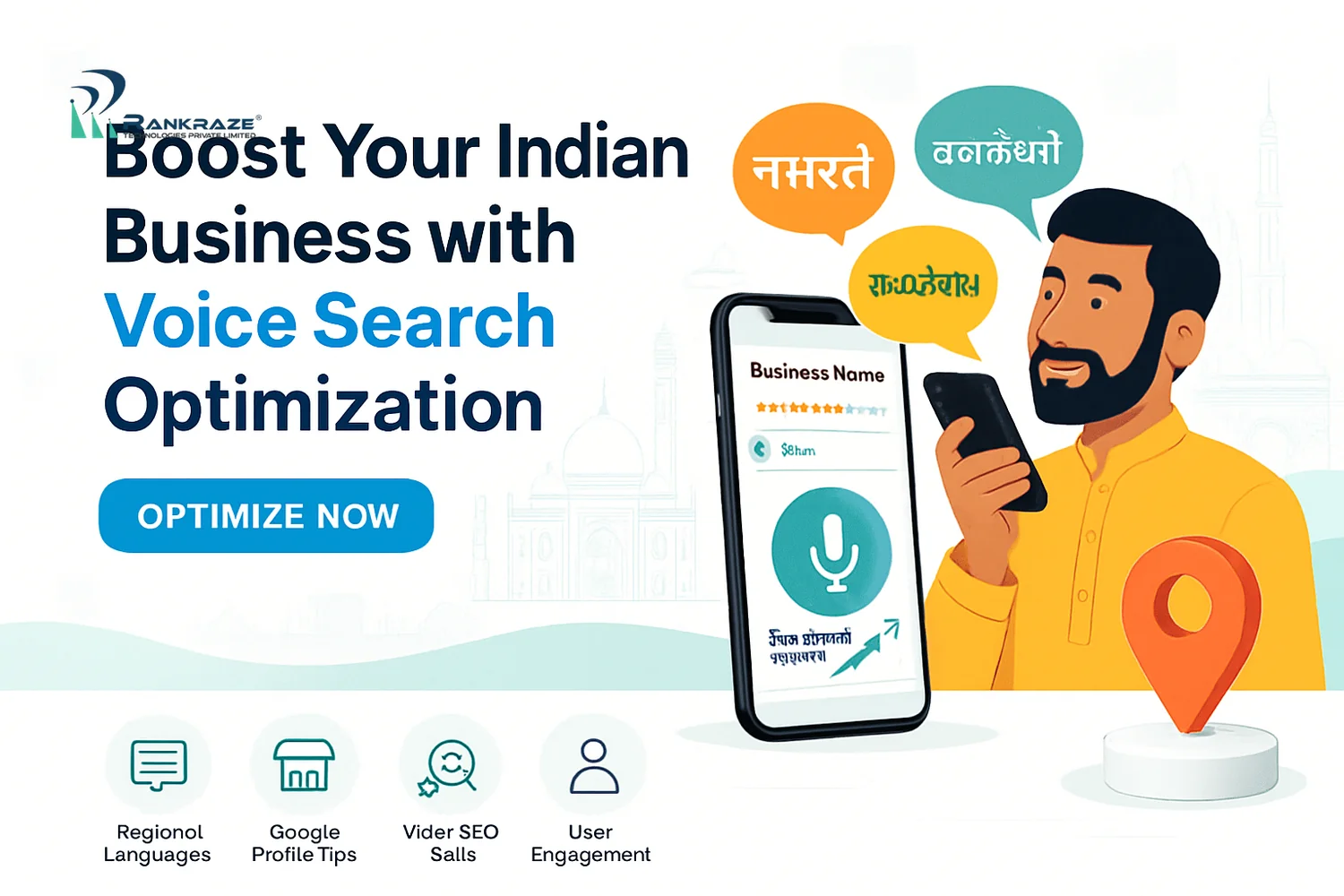 Implementing Voice Search Optimization for Indian Businesses | Boost Growth