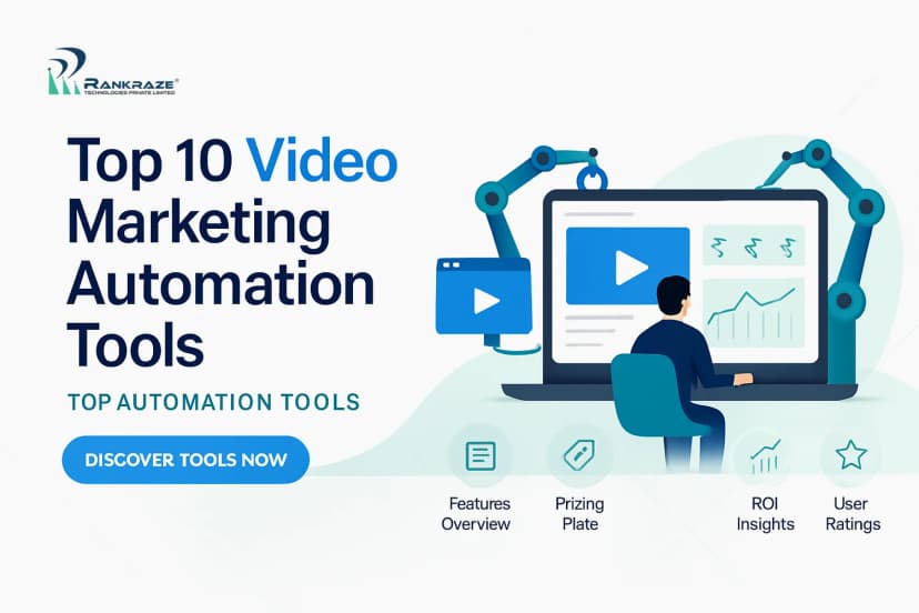 Top 10 Video Marketing Automation Tools in India: Features, Pricing & ROI Analysis